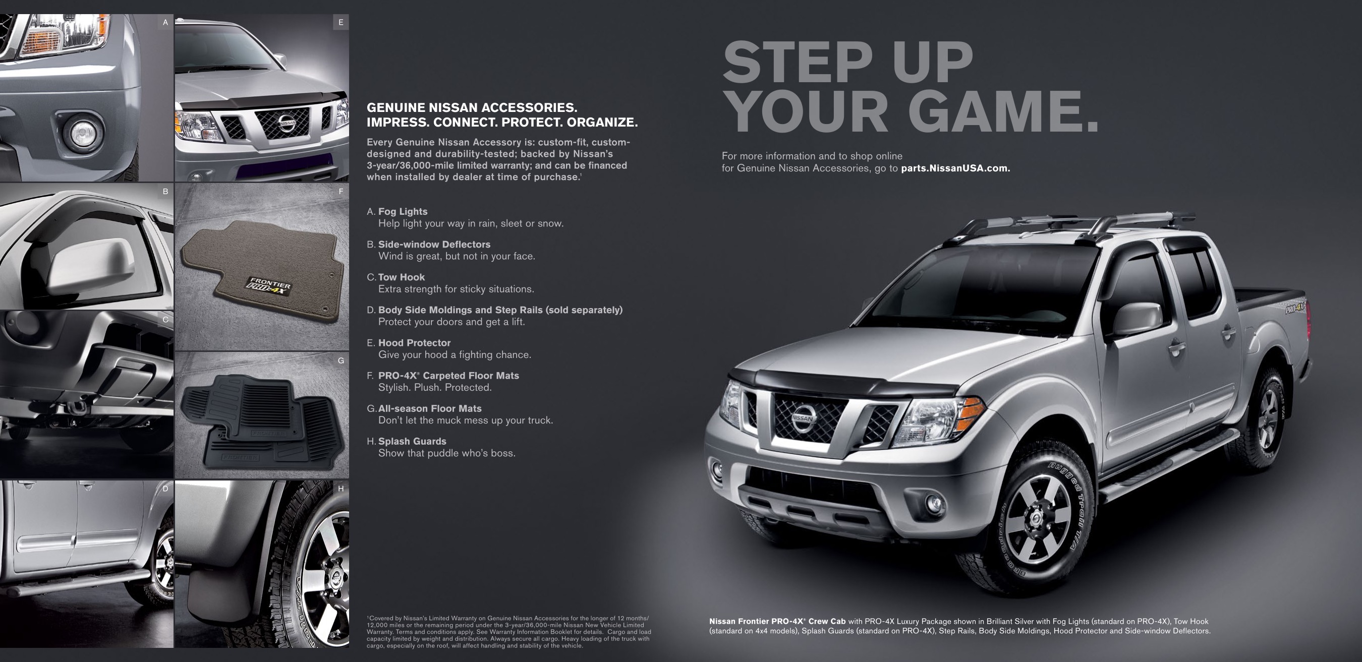 2013 Nissan Frontier Brochure Page 5